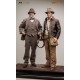 Indiana Jones and the Last Crusade Hyperreal Movie Statue India Jones and Henry Jones 1/3 Scale Dual Version